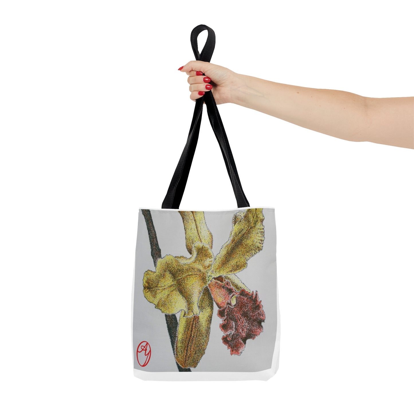 Yellow Orchid Tote Bag