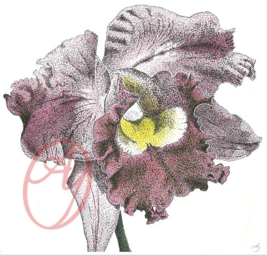 Purple Orchid (1/1 AY ORIGINAL)